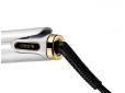 VOSS Dual Voltage (white/gold) Medium Plate Ceramic Salon Styler - Introductory Offer