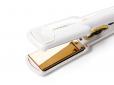CREATE Titanium Magic Mirror (white / gold) - Extra Smooth Wide Plate 230c Hair Straightener/Styler